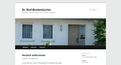 Desktop Screenshot of dr-breitenbuecher.de