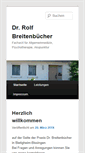 Mobile Screenshot of dr-breitenbuecher.de